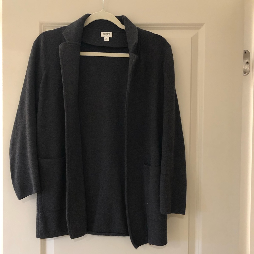 J. Crew Gray Cardigan